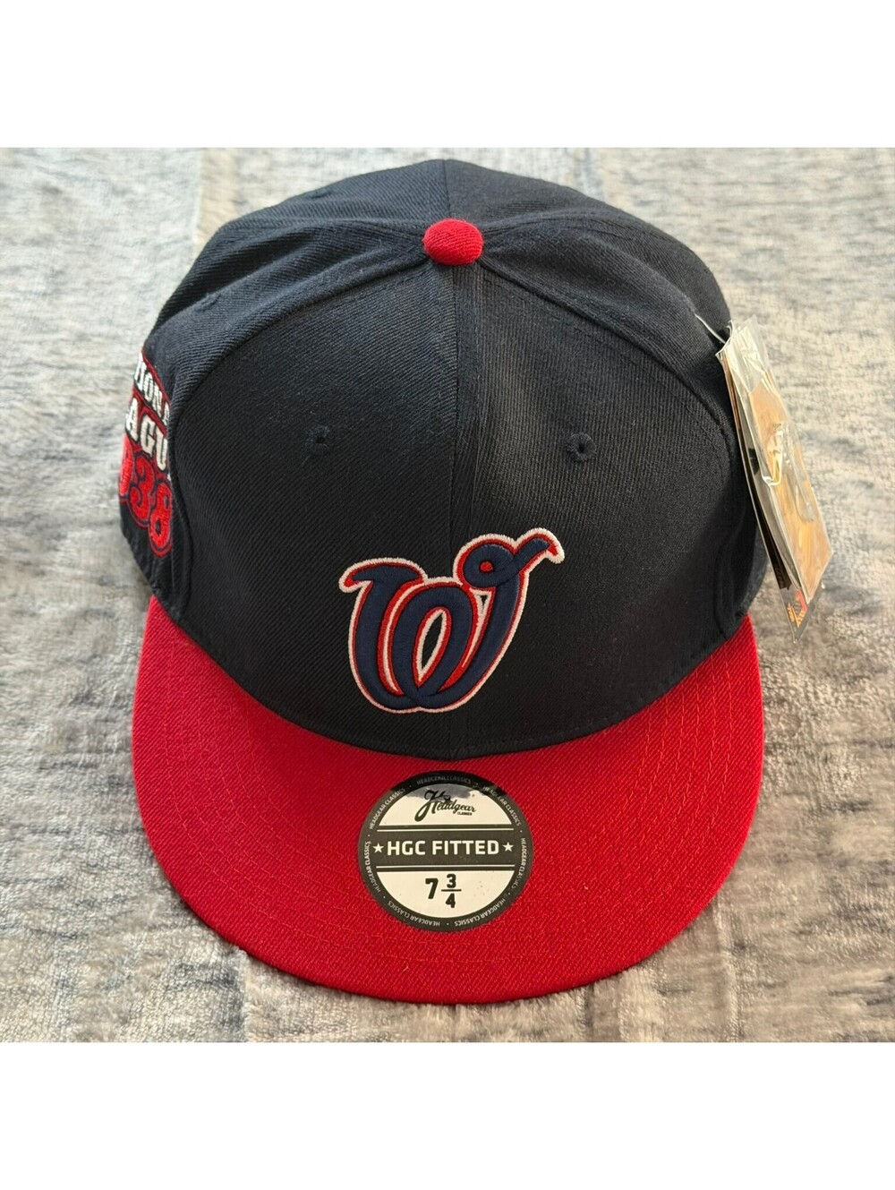 Washington Black Senators Headgear Classics Fitted Hat 7 3/4 Negro Leagues